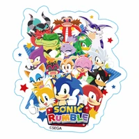 The collection of sticker artwork used for the keyring for Sapporo Game Camp 2025.