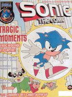 Sonic the Comic #124 (March 1998). Art by Mick McMahon.