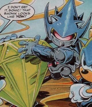 Mecha Sonic (Sonic the Hedgehog) - IDW Publishing