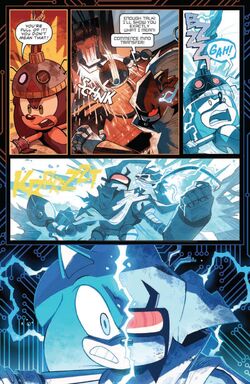 SONIC THE HEDGEHOG SCRAPNIK ISLAND #4 CVR B FONSECA