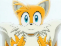 Tails' and Cosmo's reunion (2) Sonic X Episode 77