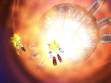 ohsointensesideshows — Super Sonic in Sonic X