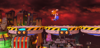 Classic Tails using Propeller Flying, from the console/PC version of Sonic Generations.