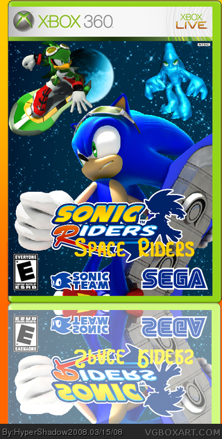 Sonic Fusion Nintendo DS Box Art Cover by ncocs