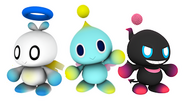 Hero, Nuetral and Dark Chao QUALITY 