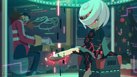 Christmas 2022 - Sage & Dr. Eggman in a Cyber Space replica of Final Egg "This is… a gift…"