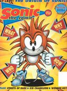 Sonic the Comic #8 (September 1993). Art by Carl Flint.