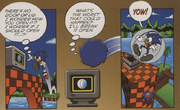 Shield Sonic X Comic