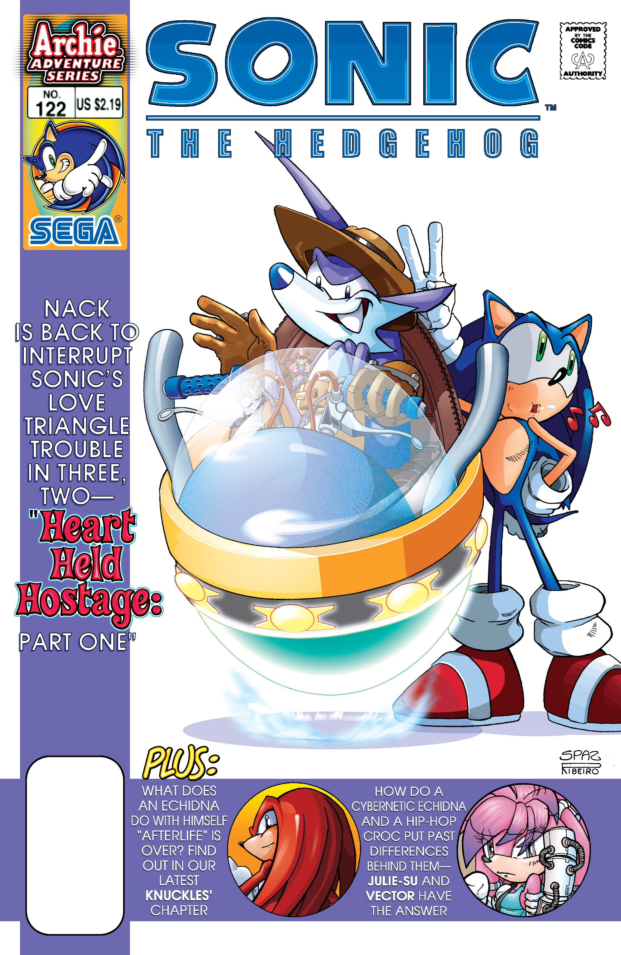 Sonic #122, Wiki