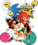 Sonic, Tails y Knuckles.