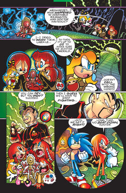 SONIC The HEDGEHOG Comic Book #141 December 2004 KNUCKLES JULIE SU