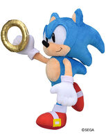 Classic Sonic plush by Sega Japan