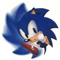 Spin Attacking Sonic