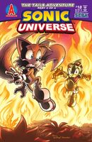 Sonic Universe #18 (July 2010). Art by Tracy Yardley.