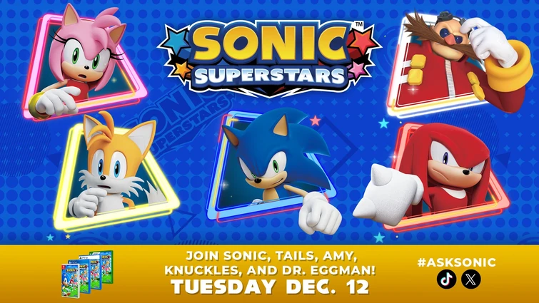 Sonic Superstars was nominated for Best Family Game at @thegameawards