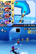 Mario Sonic Olympic Winter Games Gameplay DS 101