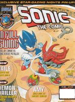 Sonic the Comic #110 (August 1997). Art by Richard Elson.
