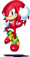 Sonic Mania Knuckles art 1