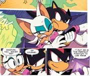Shadow rescues Rouge.