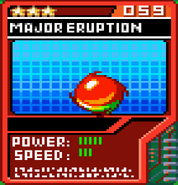 Major Eruption