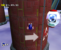 Magnetic Shield Item Box in Sonic Adventure DX: Director's Cut.