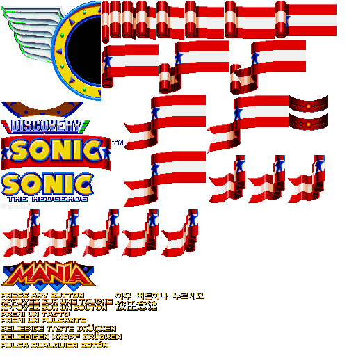 sonic mania sprites