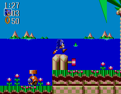 A+Start Son of a Glitch ✪ on X: Turquoise Hill Zone remake for Sonic Chaos.  Just mockups of what I think it would look like. WIP. #Sonicchaosremake  #pixelart #Gamedev  / X