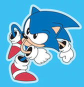 Classic stock art Sonic ready