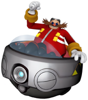 Eggman modern 3D art Egg Mobile