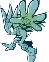 April - Silver the Hedgehog