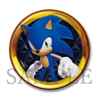 Sample of tin badge (FamilyMart exclusive)