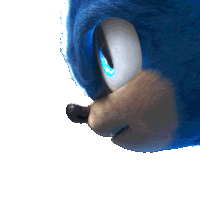 Sonic 2 movie sticker ready