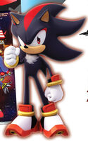 Render of Shadow, from Sonic Super Special Magazine #10.