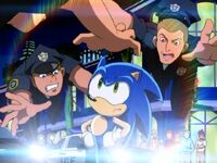 Cops trying to get Sonic