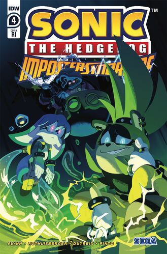 Sonic the Hedgehog: Scrapnik Island #1 - 2022 Online Exclusive