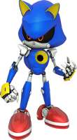 Modern 3D Metal Sonic