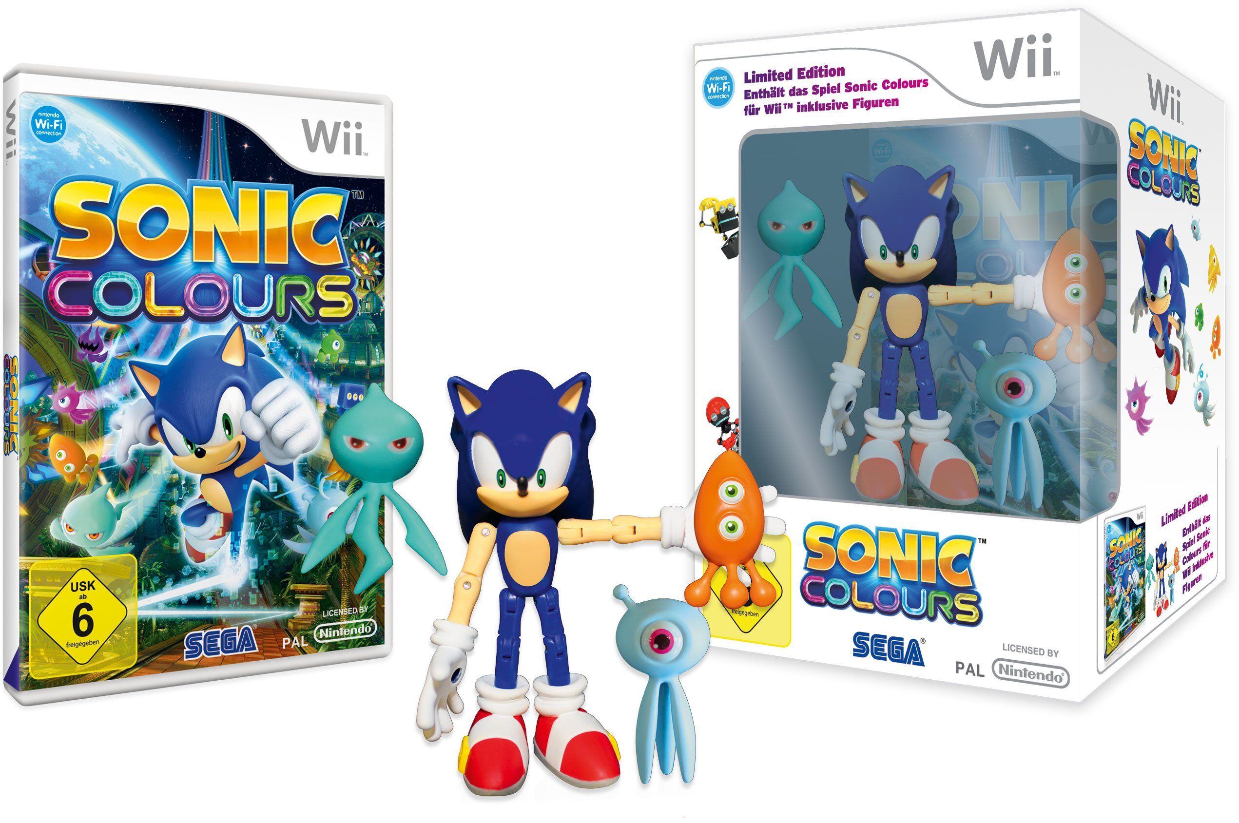 Sonic Colours, Wii, Jogos