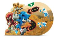 Sonic 2 Happy Meal toy maze team circle