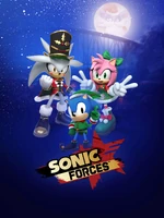 SFSBChristmas2021SplashScreen.png (1.97 MB) Nutcracker Silver, Elf Classic Sonic, Jingle Belle Amy and Santa Big-themed version