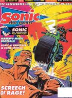 Sonic the Comic #43 (January 1995). Art by Peter Richardson.