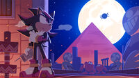 Fall 2021 - Shadow the Hedgehog in Sand Ocean "Agent Under the Moon"