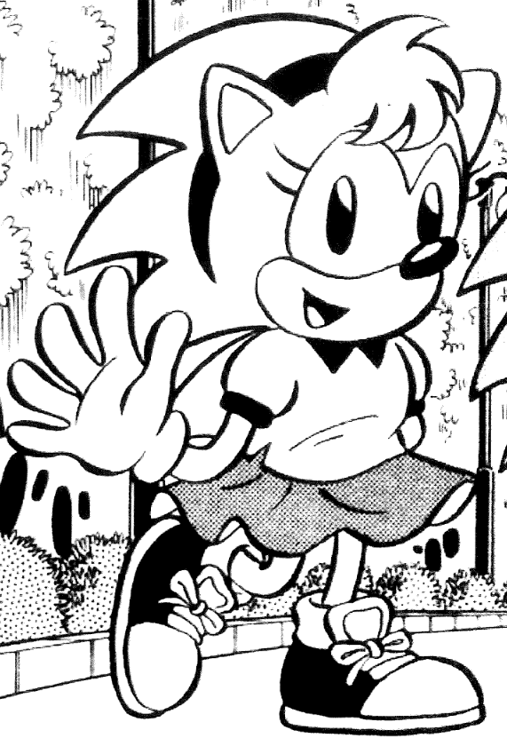 Amy Rose (Sonic the Comic), Sonic Wiki Zone