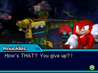 Knuckles sonic colors