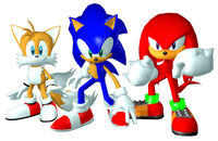 Concept artwork for Sonic Heroes