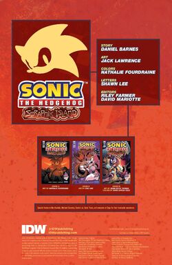 Hedgehogs Can't Swim: Sonic the Hedgehog: Scrapnik Island: Issue 3