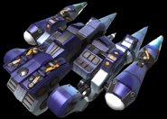 Egg Cannon w trybie latania