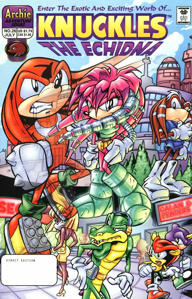 Archie Knuckles the Echidna Issue 26 | Sonic Wiki Zone | Fandom