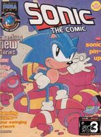 Sonic the Comic #113 (September 1997). Art by Mick McMahon.