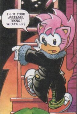 Amy Rose, Sonic the Comic Wiki