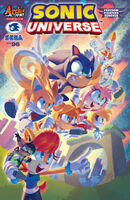 Sonic Universe #96 Freedom Fighters Forever variant (canceled). Art by Evan Stanley.